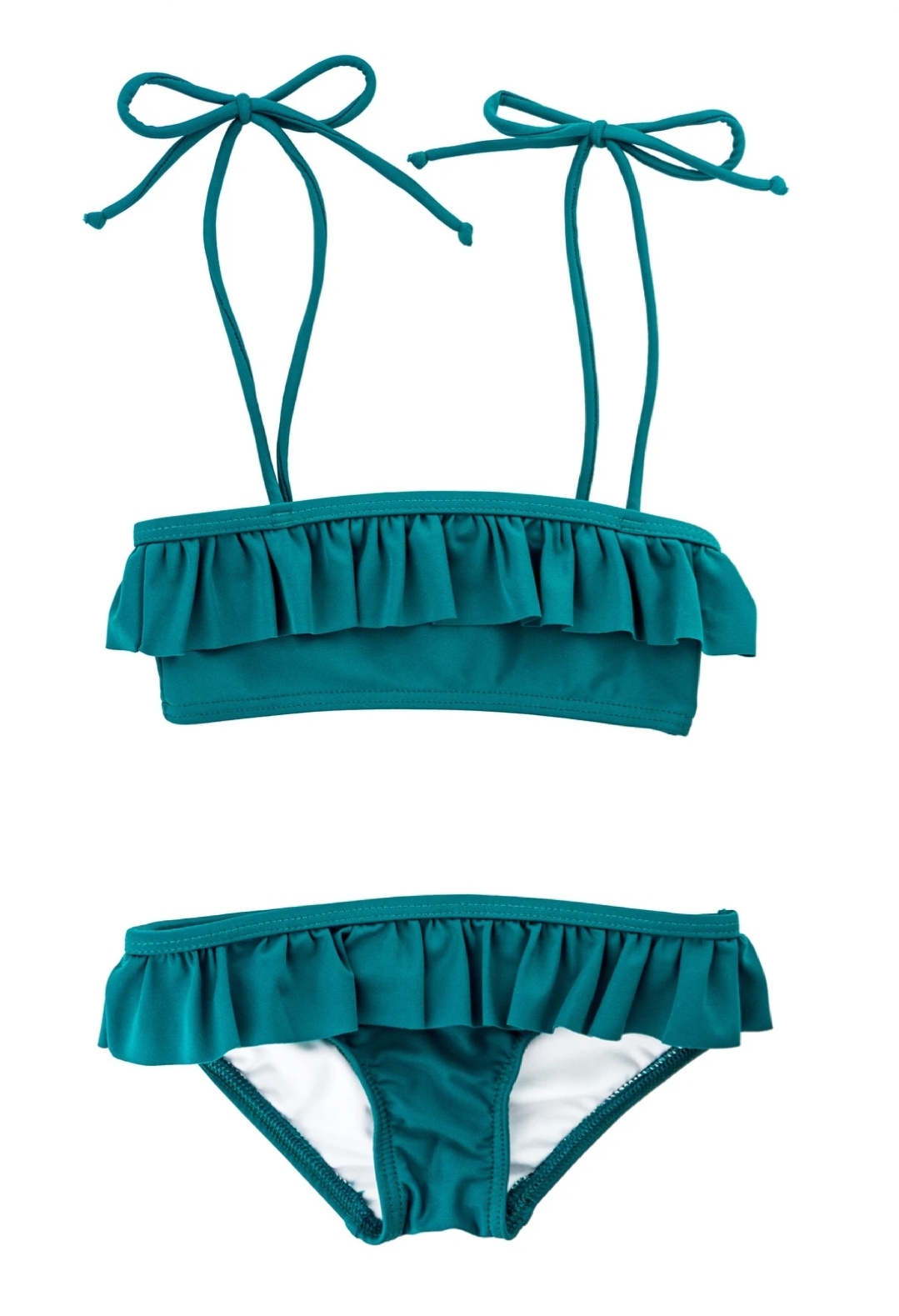 Ruffle One~Piece ~ Teal - The Collab Store